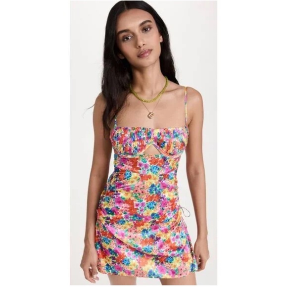 For Love & Lemons Merrill Mini Dress XS - Picture 1 of 7